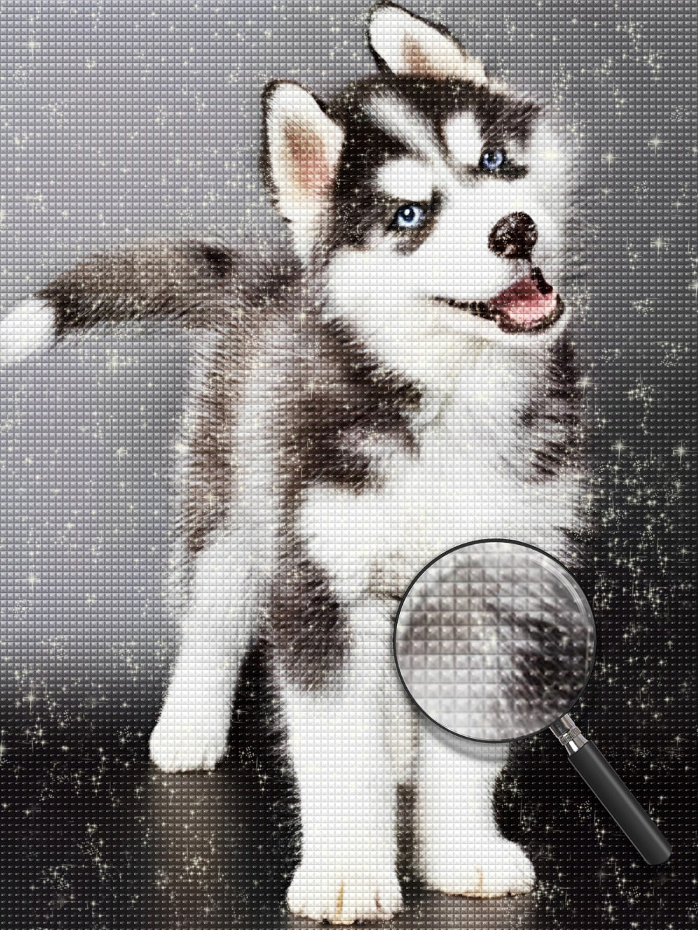 Husky Diamond Painting