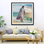 Jesus am Meer Diamond Painting