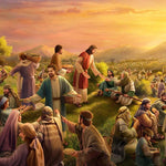 Jesus und Bauern Diamond Painting