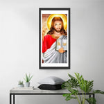 Jesus und die Bibel Diamond Painting