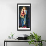 Jungfrau Maria und Kind Diamond Painting