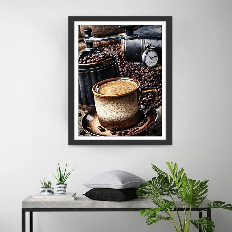 Kaffee Diamond Painting