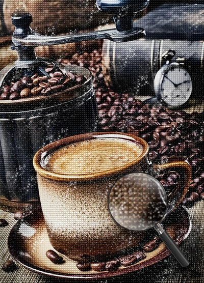 Kaffee Diamond Painting