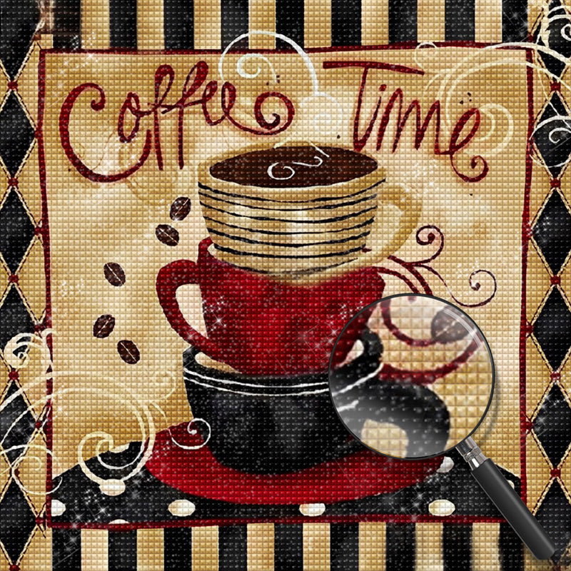 Kaffeezeit Diamond Painting