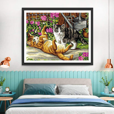 Katzen Diamond Painting