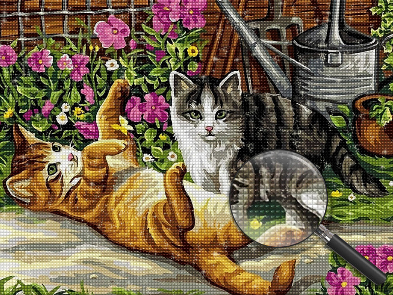 Katzen Diamond Painting