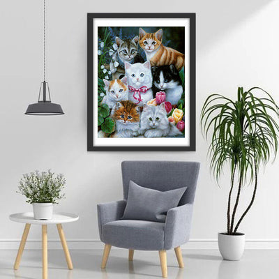 Katzen Diamond Painting