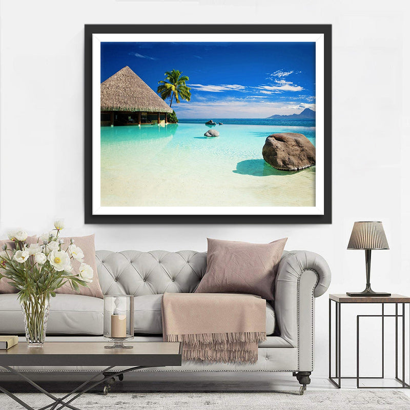 Klares Meer Diamond Painting