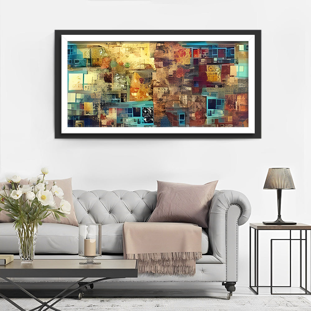 Kleine Häuser Diamond Painting