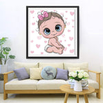 Kleines Mädchen Diamond Painting