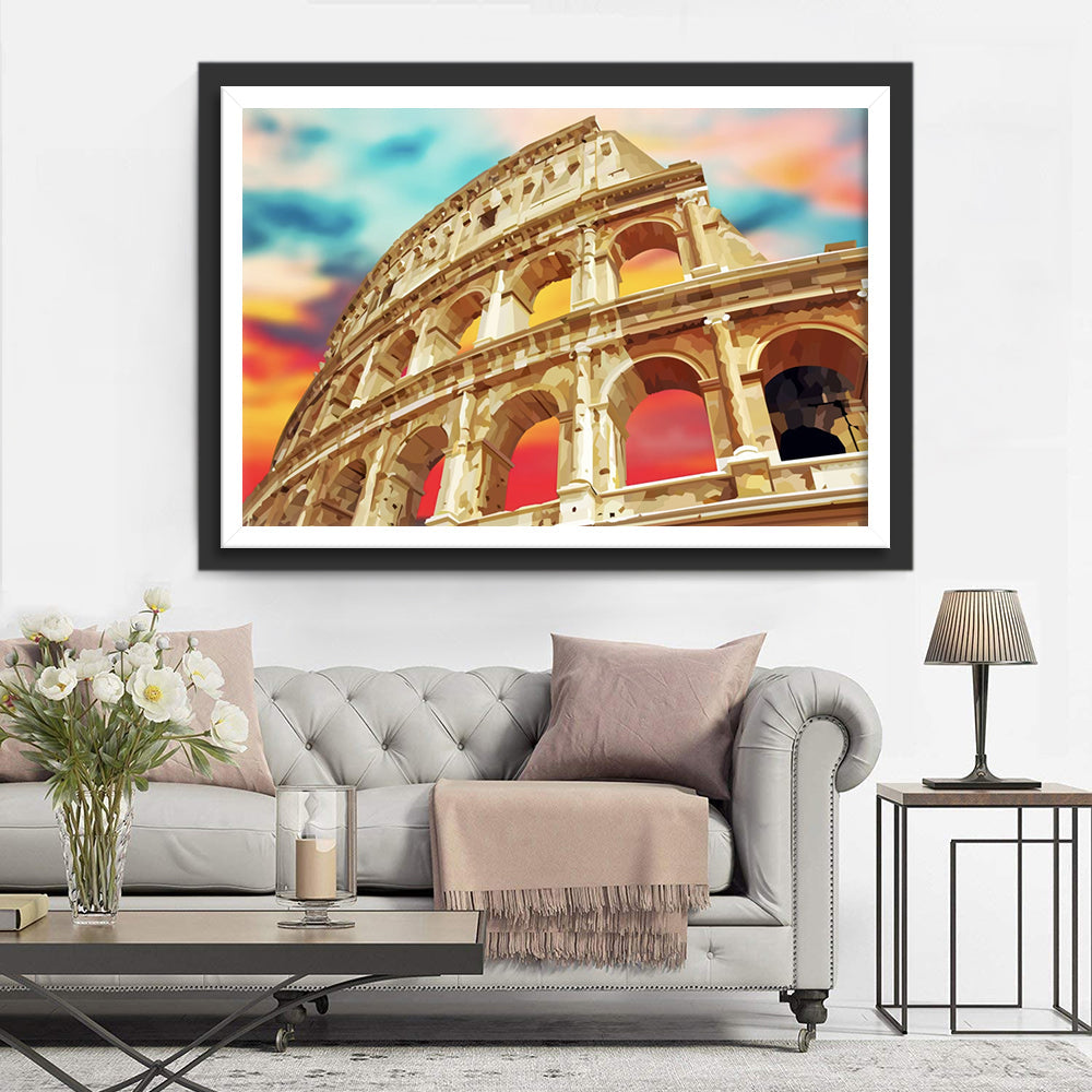 Kolosseum in Rom Diamond Painting