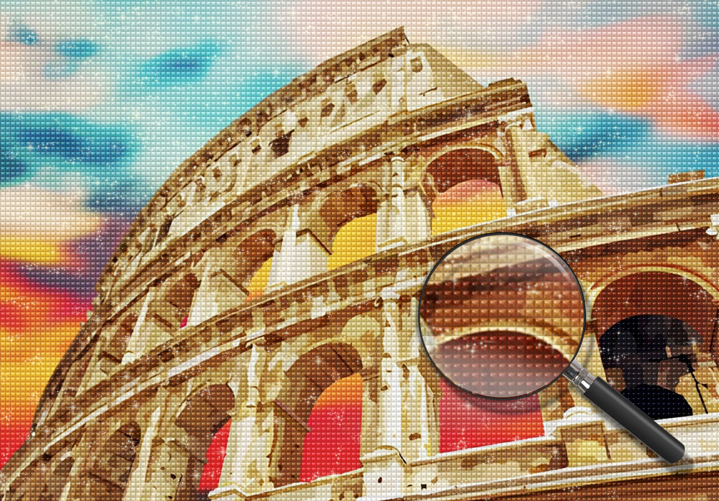 Kolosseum in Rom Diamond Painting