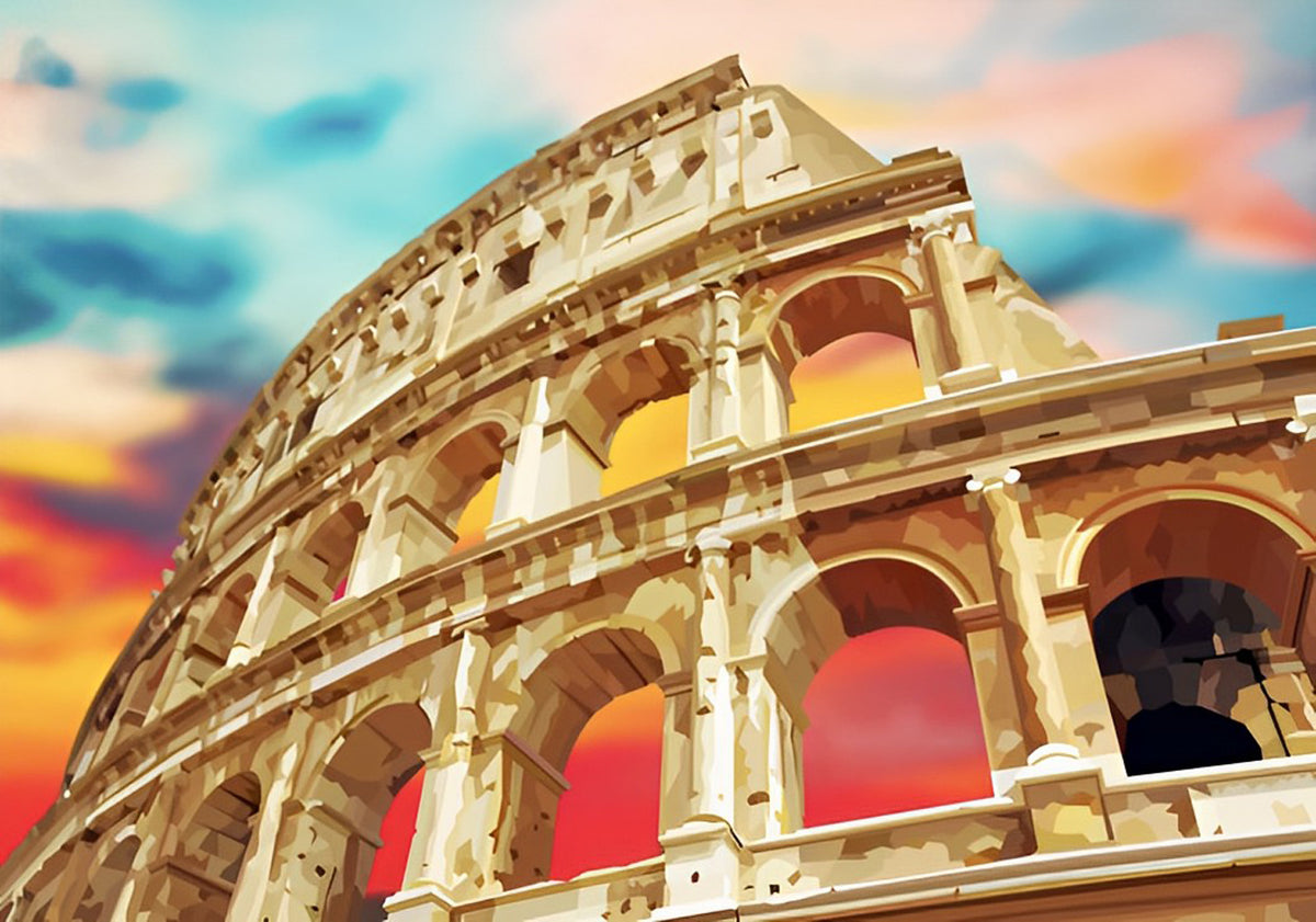 Kolosseum in Rom Diamond Painting