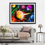Kosmische Planeten Diamond Painting