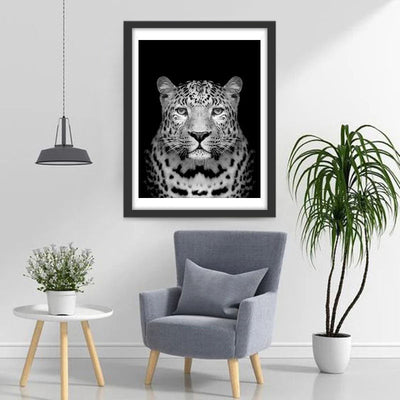 Leopard im Dunkeln Diamond Painting