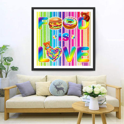 Liebe Essen Diamond Painting