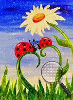 Liebe Käfer Blume Diamond Painting