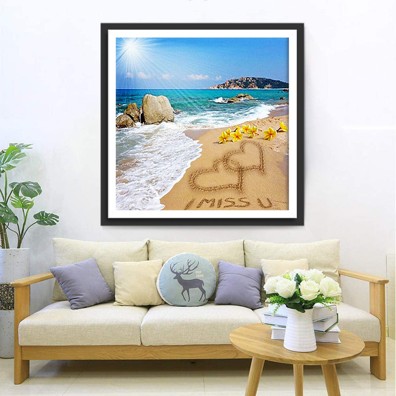 Liebe Sehnsucht Meer Diamond Painting