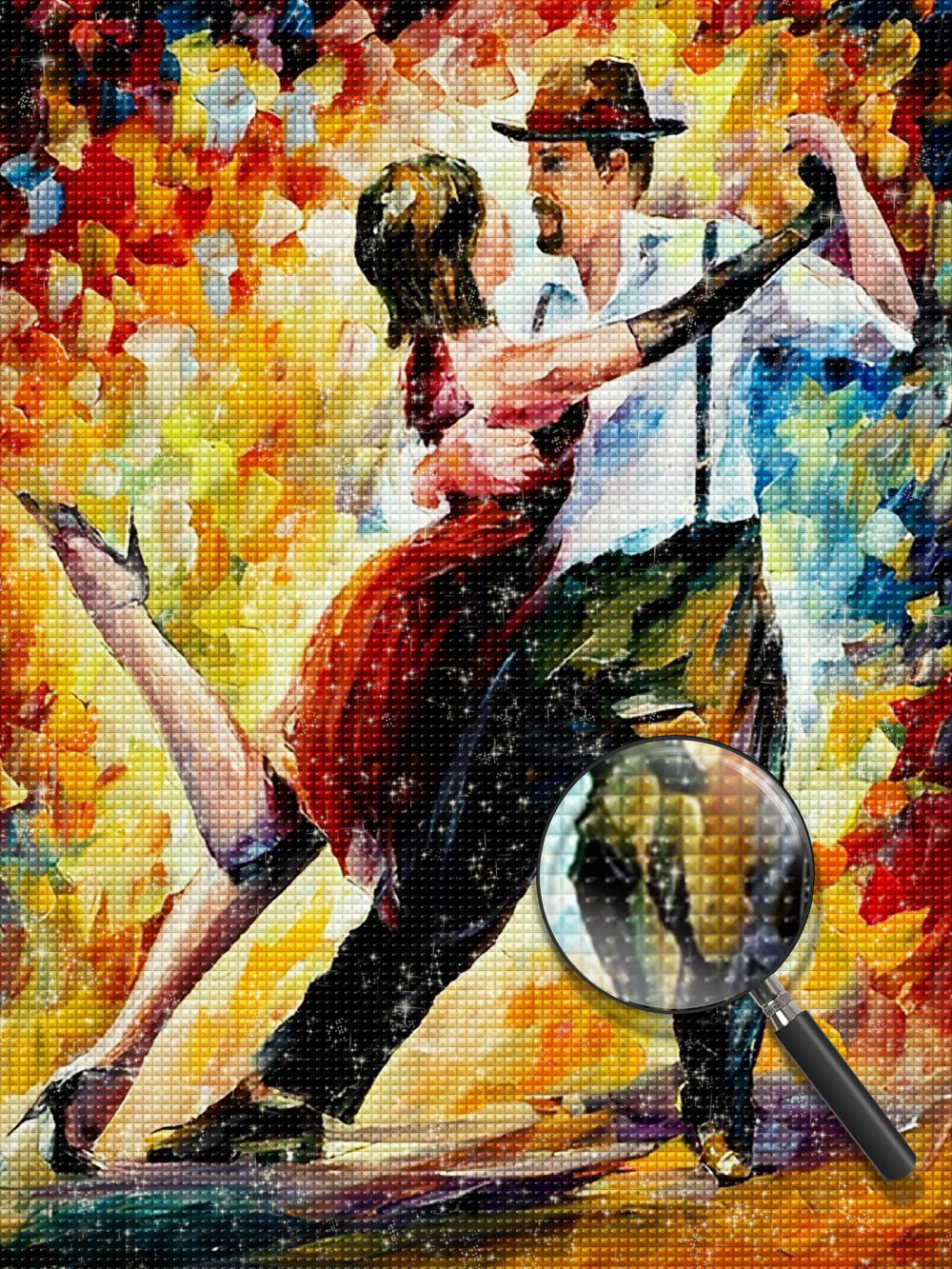 Liebespaar Tango Diamond Painting