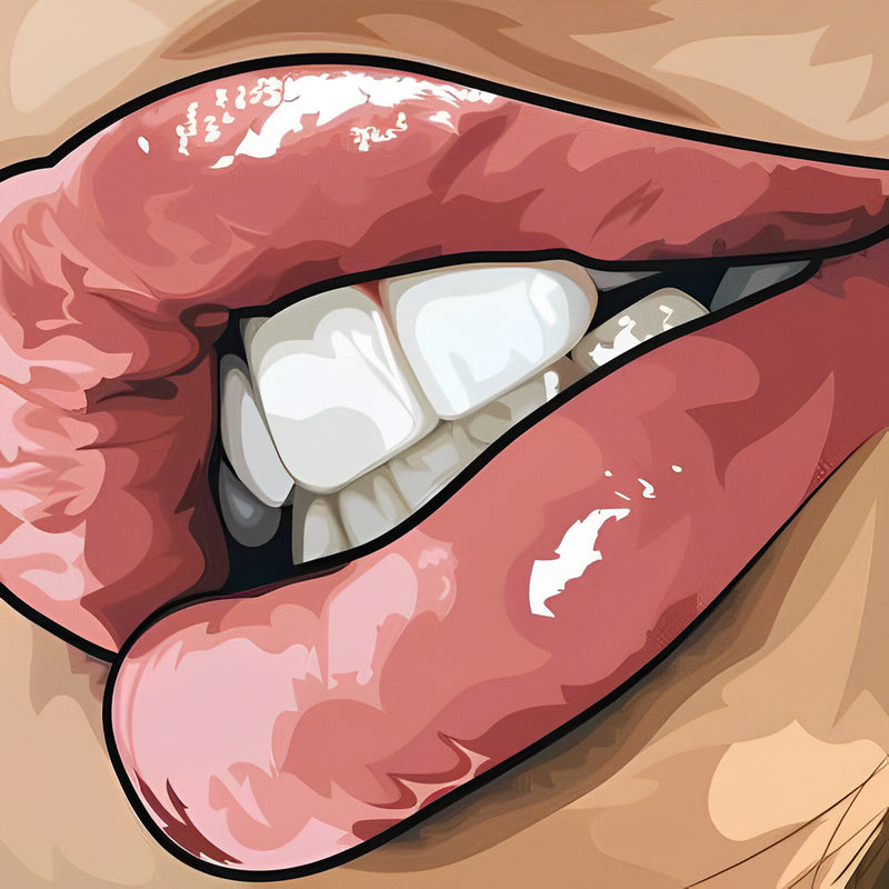 Lippen Diamond Painting