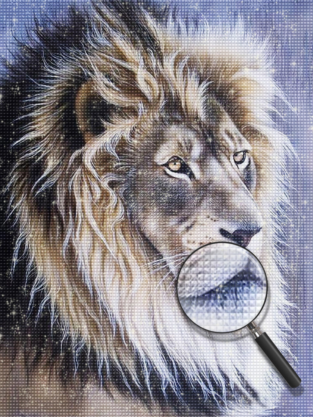 Löwe Diamond Painting