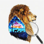 Löwe Diamond Painting