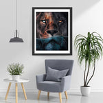 Löwe im Wasser Diamond Painting