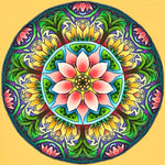 Lotus-Mandala Diamond Painting