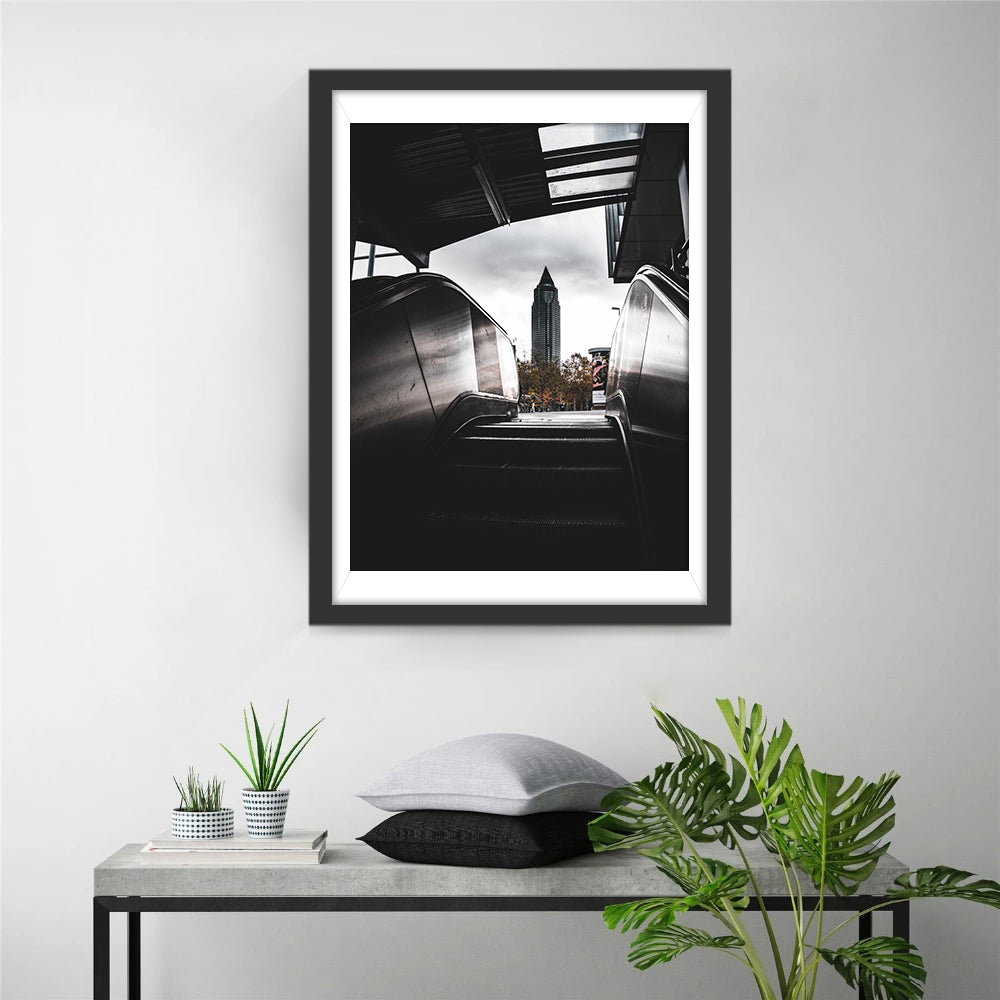 Messeturm in Frankfurt Diamond Painting