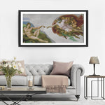 Michelangelo, Die Erschaffung Adams Diamond Painting