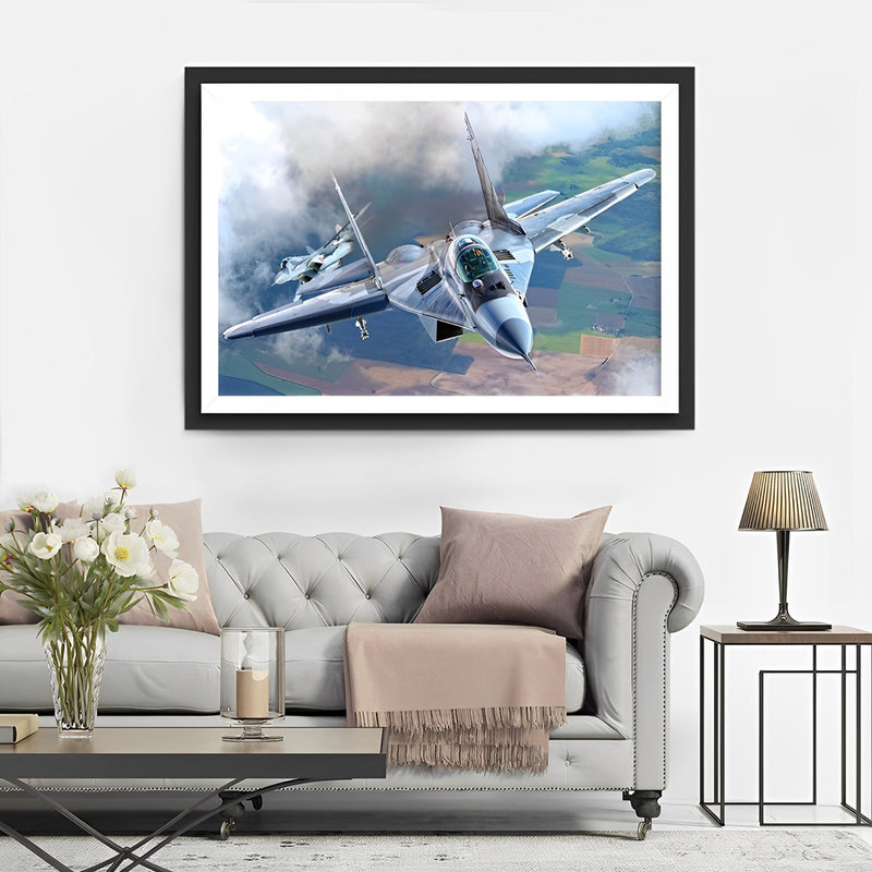 Mikoyan MiG-29 Diamond Painting