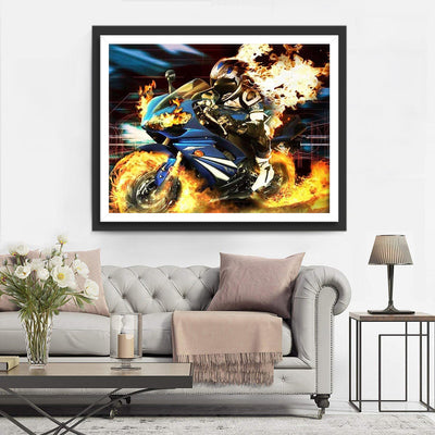 Motorrad und Leidenschaft Diamond Painting