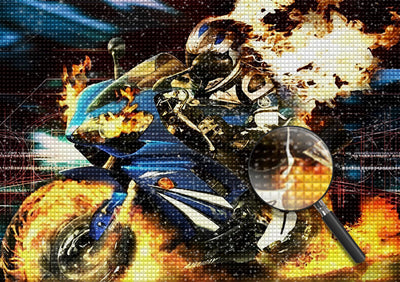 Motorrad und Leidenschaft Diamond Painting