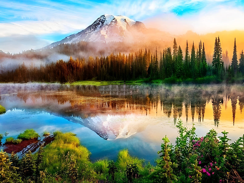 Mount-Rainier-Nationalpark Diamond Painting