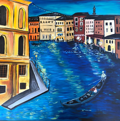 Nacht in Venedig Diamond Painting