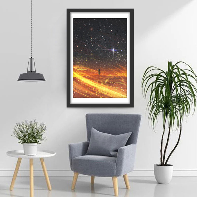 Nachthimmel Sterne Diamond Painting