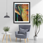 Nase vom Elefanten Diamond Painting