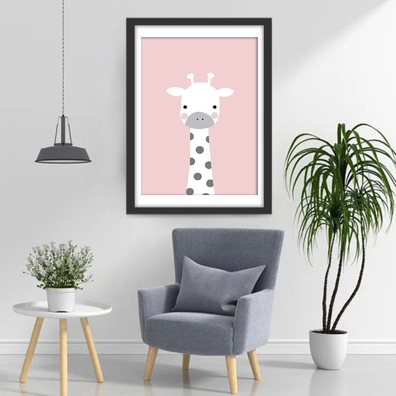 Niedliche Giraffe Diamond Painting