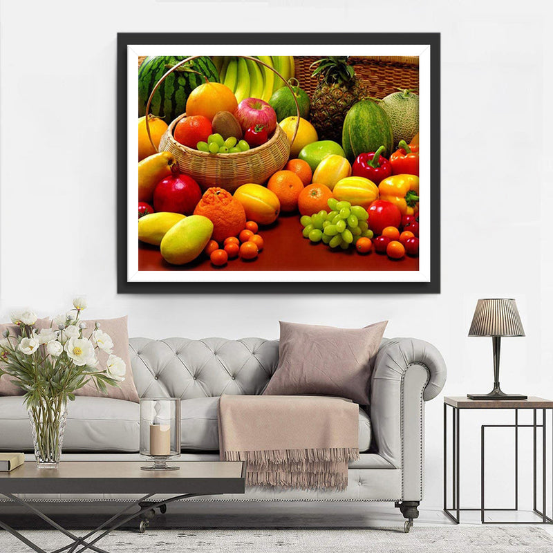 Obst und Gemüse Diamond Painting