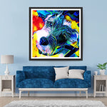 Ölgemälde eines Welpen Diamond Painting