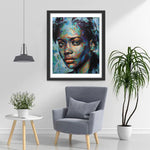 Ölgemälde Frau Diamond Painting