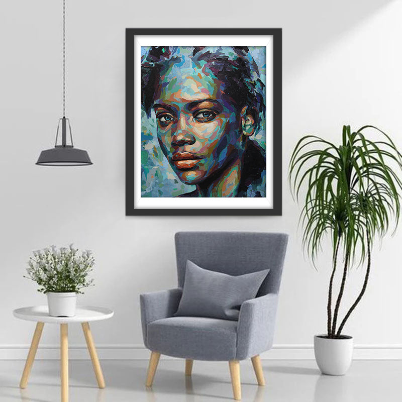 Ölgemälde Frau Diamond Painting