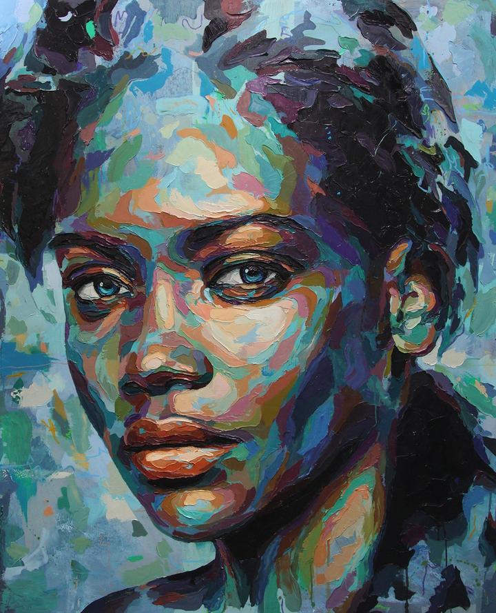 Ölgemälde Frau Diamond Painting