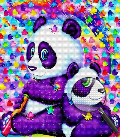 Pandas Diamond Painting