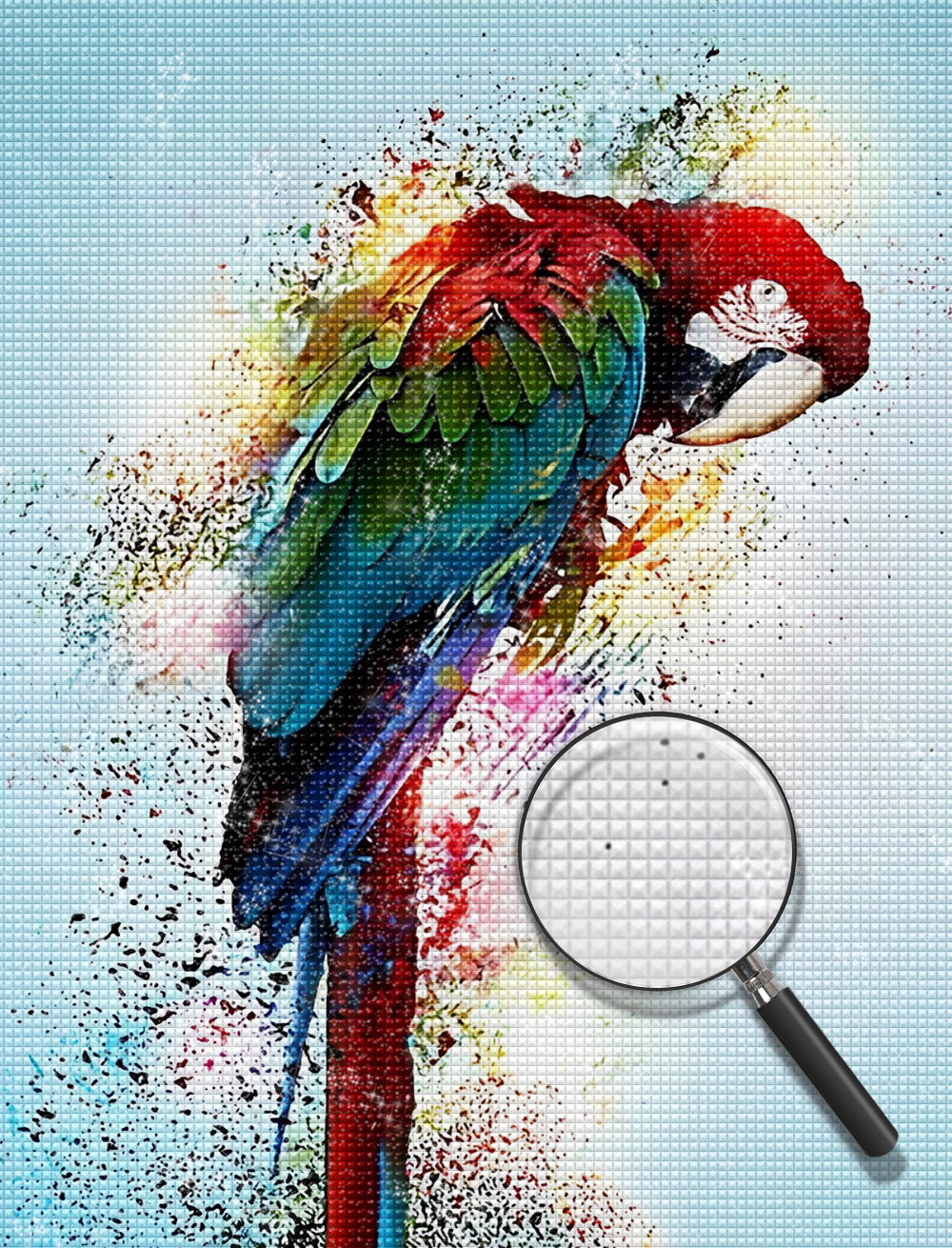 Papagei Diamond Painting