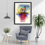 Pferd in Wasserfarben Diamond Painting