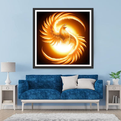 Phönix aus dem Feuer Diamond Painting