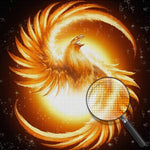 Phönix aus dem Feuer Diamond Painting