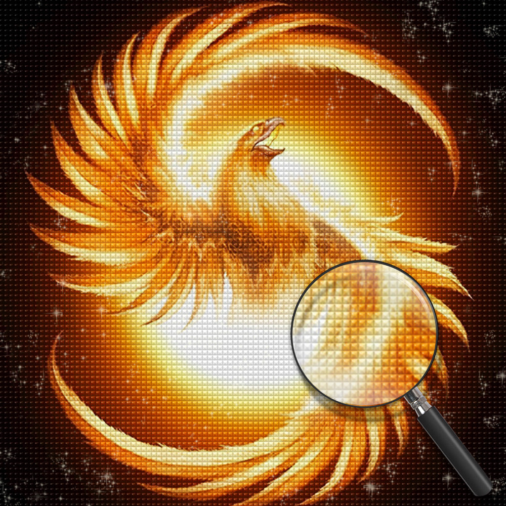Phönix aus dem Feuer Diamond Painting