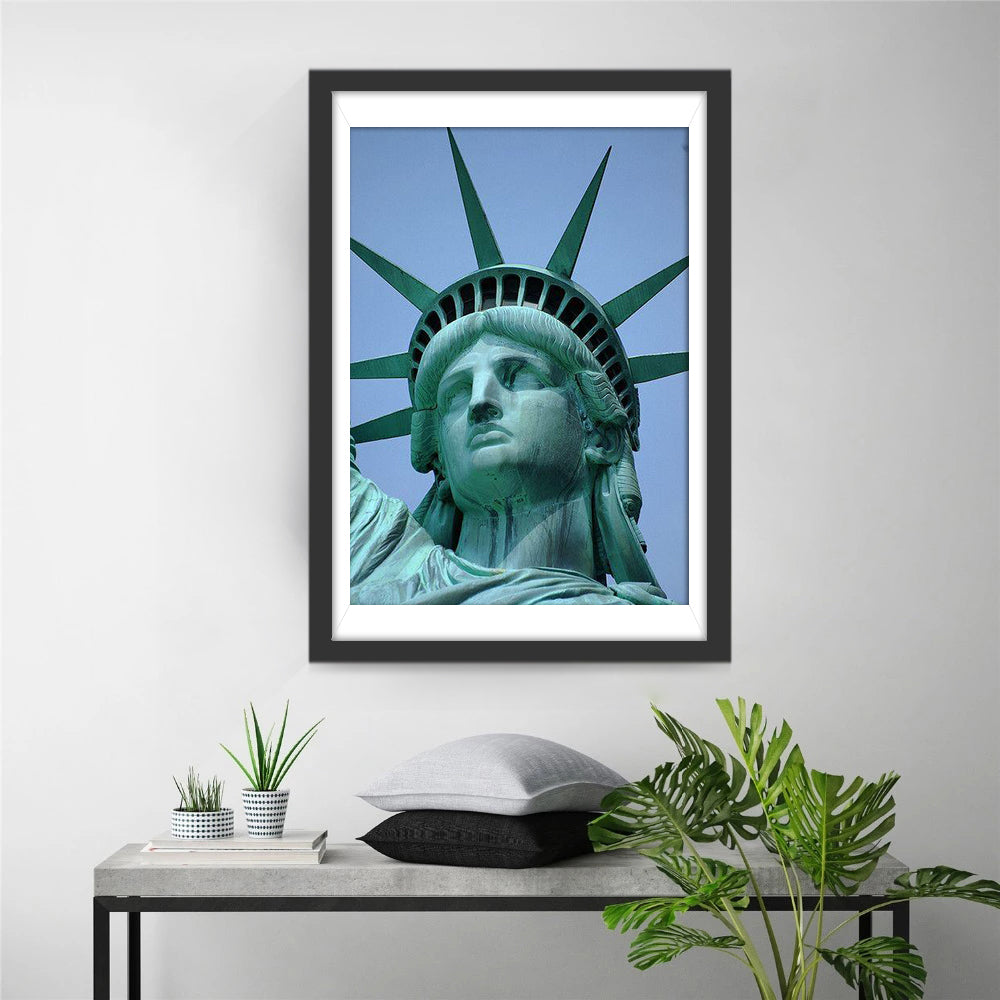 Porträt der Freiheitsstatue Diamond Painting